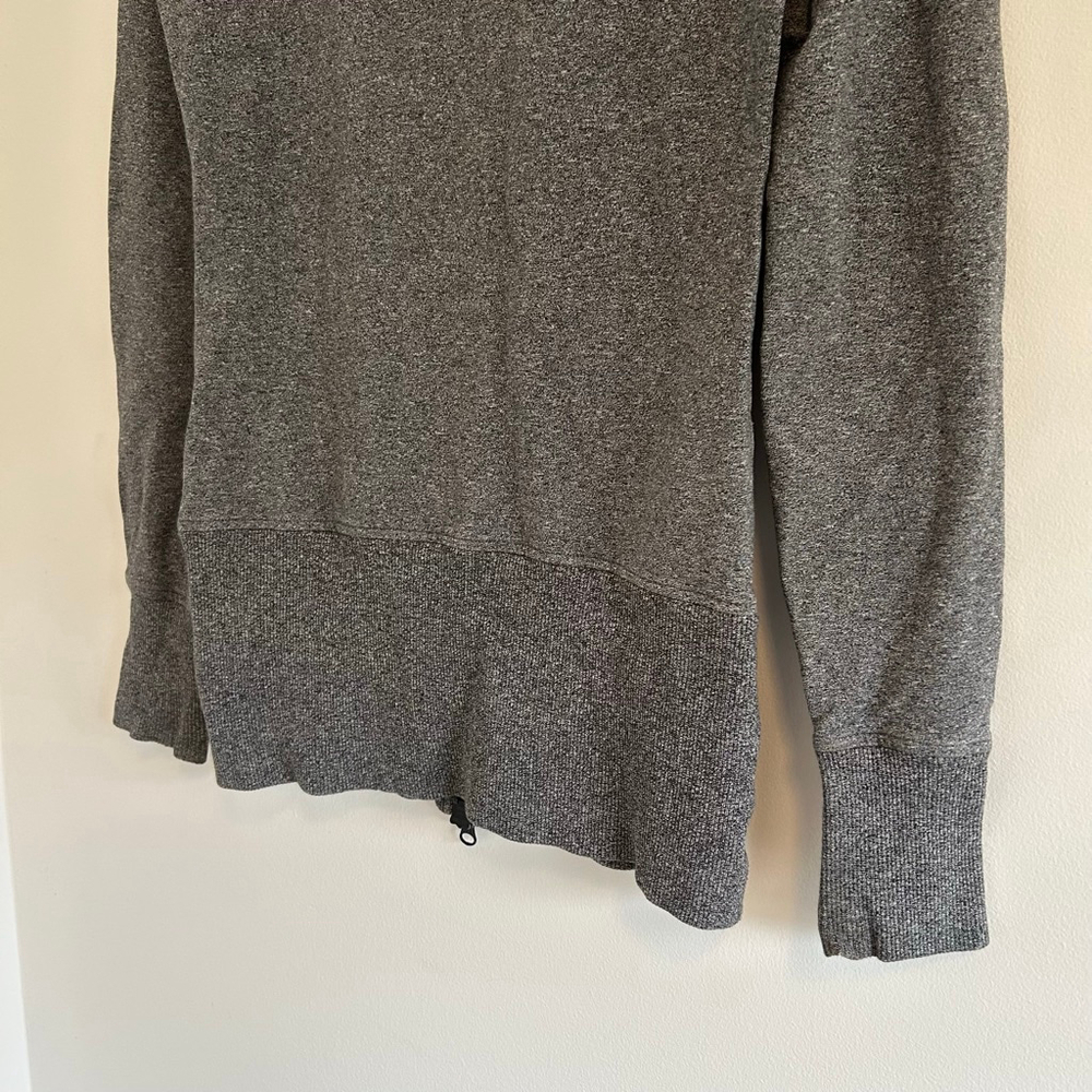 LULULEMON Scuba Full Zip Hoodie Heathered Gray Size 4 - Picture 9 of 10